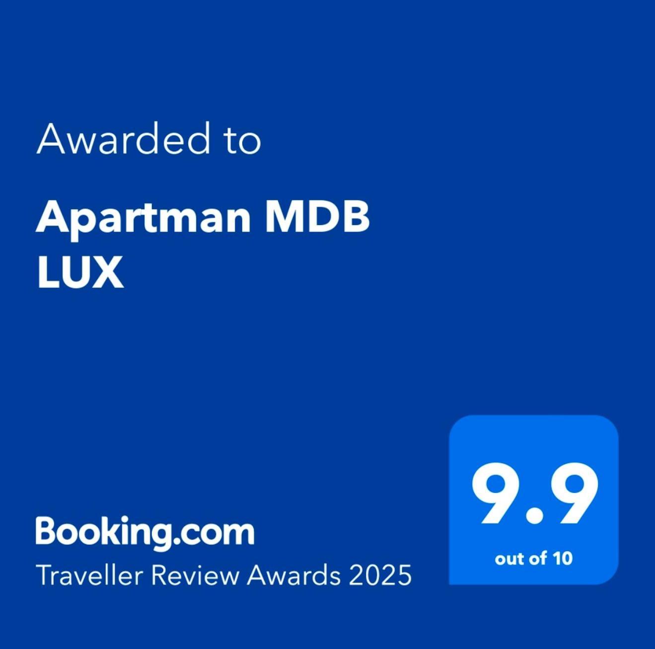Apartman Mdb Lux Subotica Exterior photo